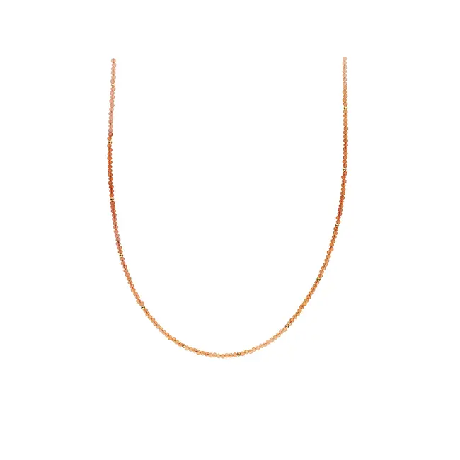 Kralen Ketting 2mm Red Aventurine 42cm +2cm