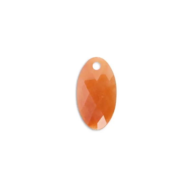 Pendant Edelsteen Leaf Red Aventurine