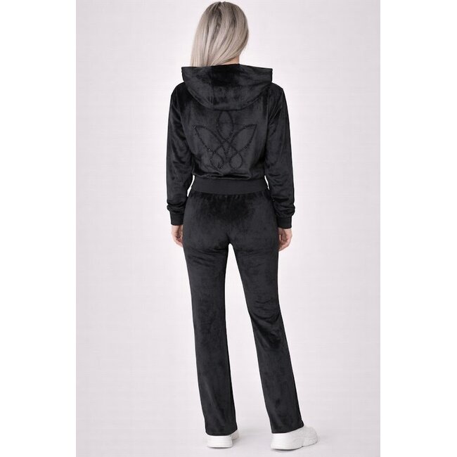 Jacket Romi - Black velvet