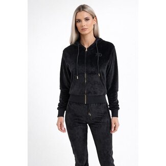 RD Signature Pants Romi - Black velvet