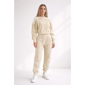 RD Signature Roxy Broek - Beige jogging
