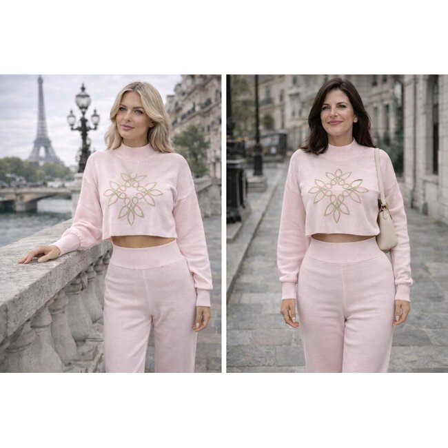 Zoë Sweater - Pink knitwear