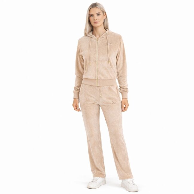 Jacket Romi - Beige velvet