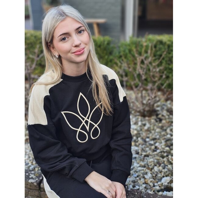 Roxy Sweater - Black jogging