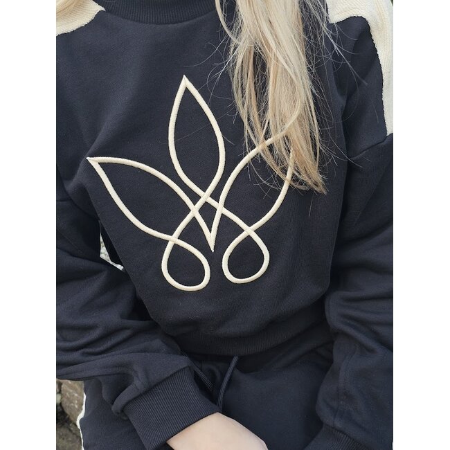 Roxy Sweater - Black jogging