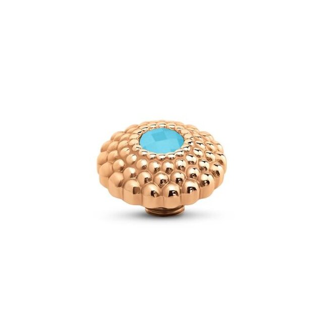Vivid Lotus CZ - Blue Turquoise