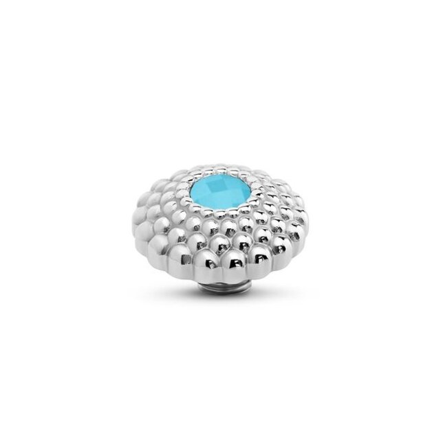 Vivid Lotus CZ - Blue Turquoise