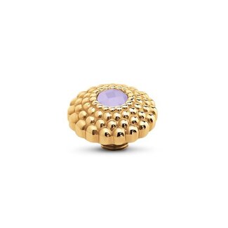 Melano Jewelry Vivid Lotus CZ - Milk Lavender