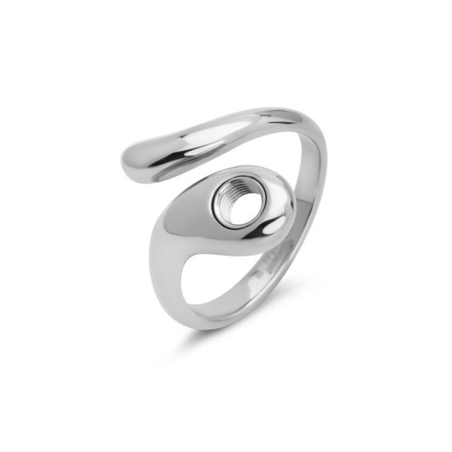 Vivid Veda ring - Zilverkleurig