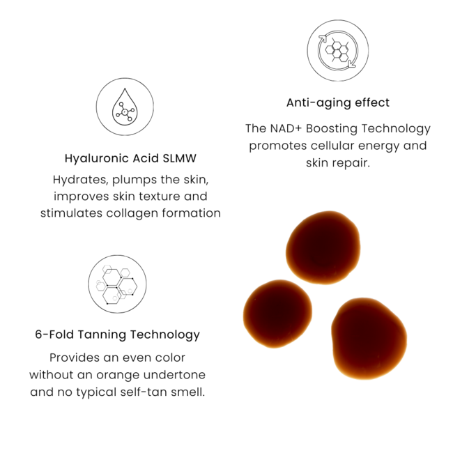 Perle de Soleil Tanning Drops NAD+ Booster 15ml