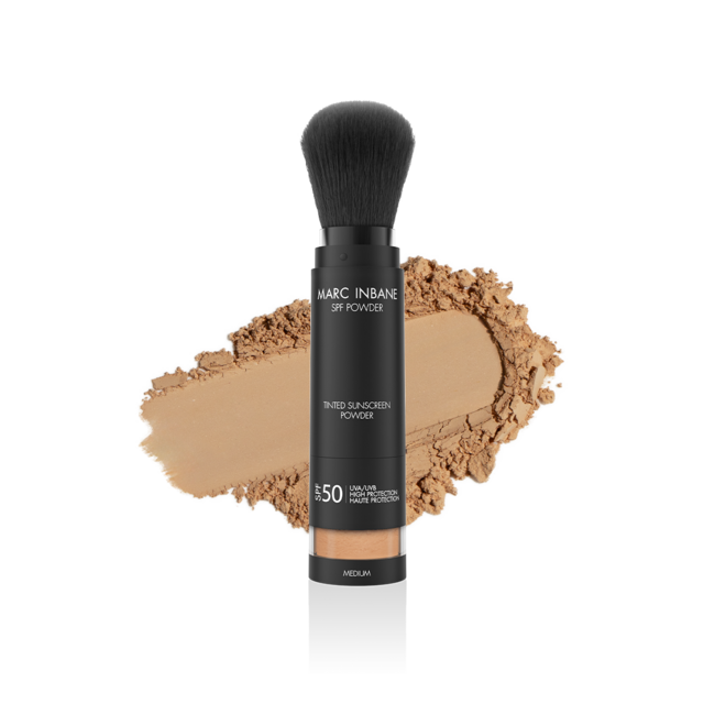 Tinted SPF50 Powder Dark