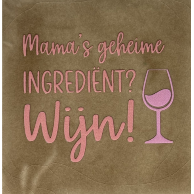 Tegeltje - Mama's geheime ingrediënt