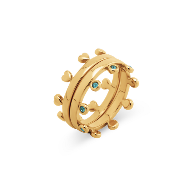 Friends Reina Ring - Goudkleurig