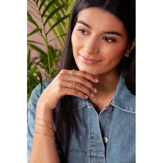 Friends Reina Ring - Goudkleurig