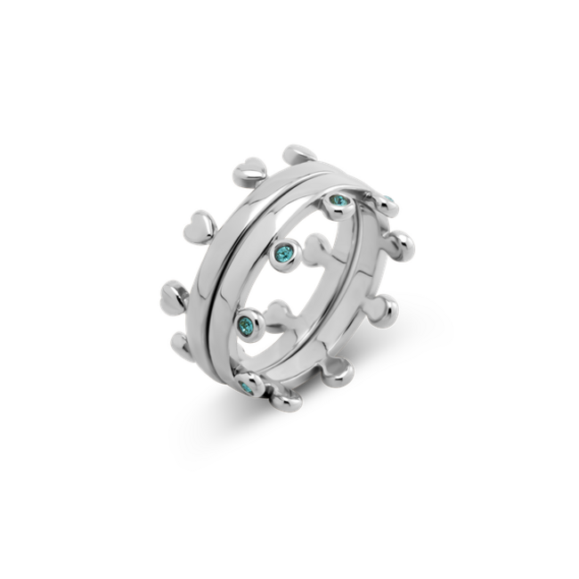 Friends Reina Ring - Zilverkleurig