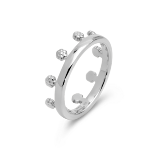 Melano Jewelry Friends Flora Ring - Zilverkleurig