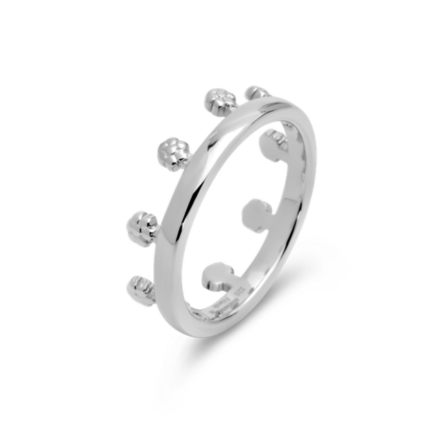 Melano Jewelry Friends Flora Ring - Zilverkleurig