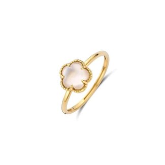 Blush Gold Jewels Ring 1280YMQ - Geelgoud (14k) met Mother of Pearl