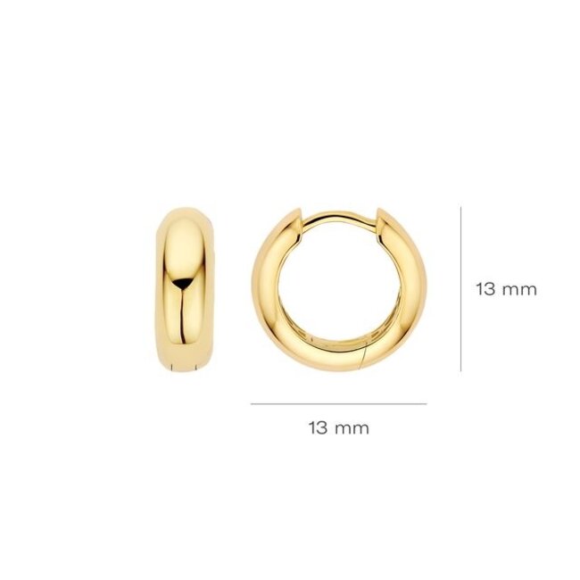 Oorringen 7388YGO - Geelgoud (14k)