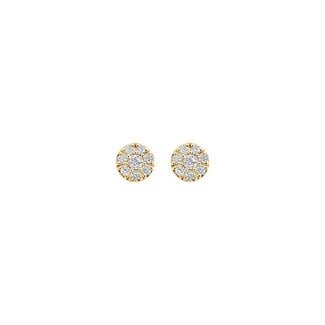 Blush Gold Jewels Oorknoppen 7396YZI - Geelgoud (14k) met Zirkonia