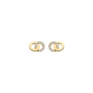 Blush Gold Jewels Oorknoppen 7397YZI - Geelgoud (14k) met Zirkonia