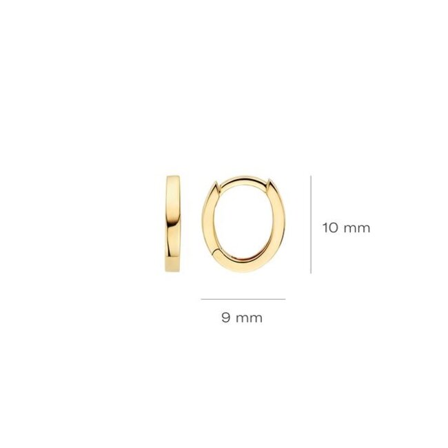 Oorringen 7399YGO - Geelgoud (14k)