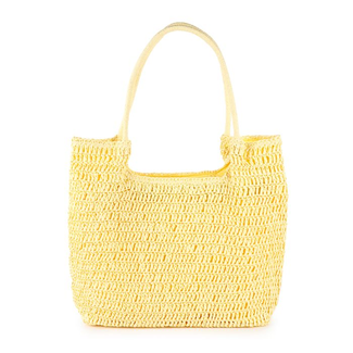 Sunset Fashion Strandtas shopper - Lichtgeel