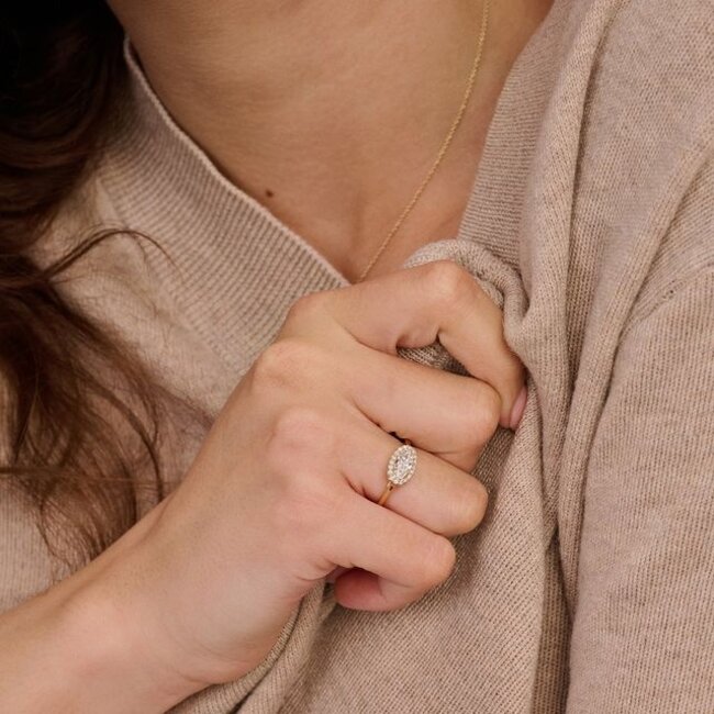 Blush Lab Diamonds Ring LG1052Y – Geelgoud (14k)