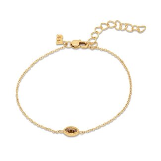 Melano Jewelry Friends Nava Armband - Crystal golden shadow