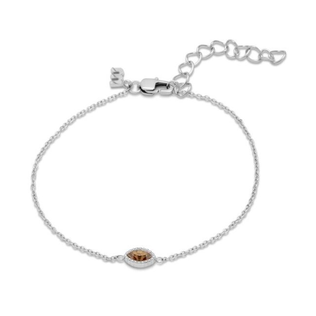 Friends Nava Armband - Crystal golden shadow