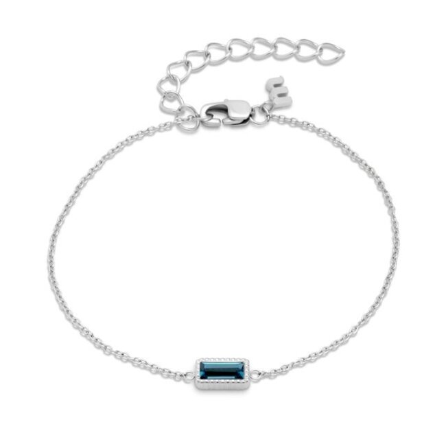 Friends Bari Armband - Aquamarine