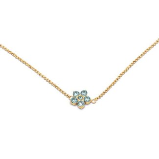 Melano Jewelry Friends Ana Ketting - Aquamarine