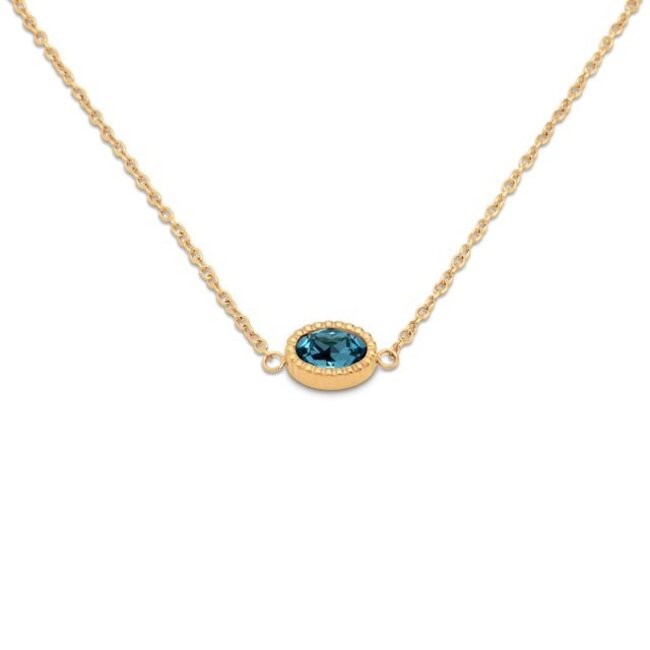 Friends Auree Ketting - Aquamarine