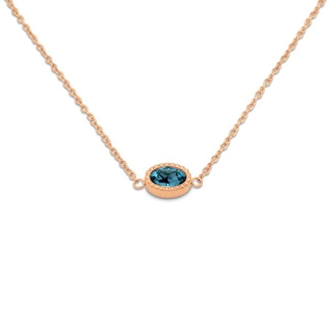 Friends Auree Ketting - Aquamarine