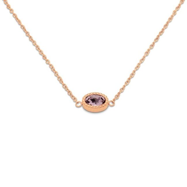 Friends Auree Ketting - Light amethyst
