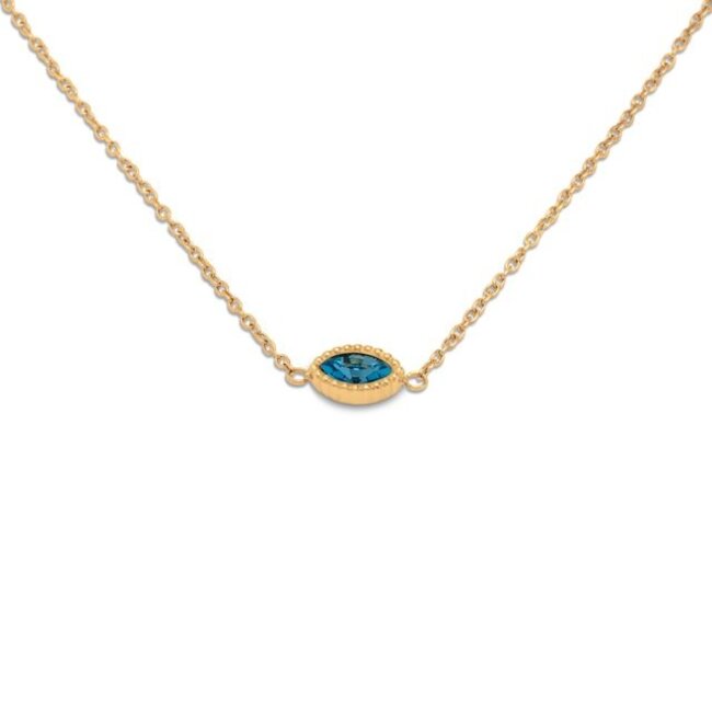 Friends Navee Ketting - Aquamarine