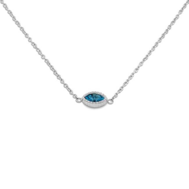 Friends Navee Ketting - Aquamarine