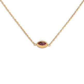 Melano Jewelry Friends Navee Ketting - Light amethyst
