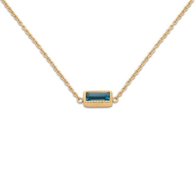 Friends Baree Ketting - Aquamarine