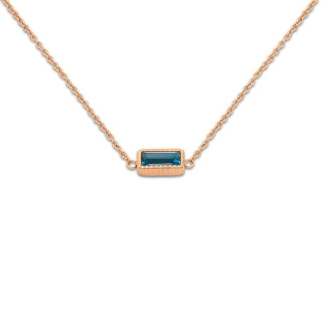 Friends Baree Ketting - Aquamarine