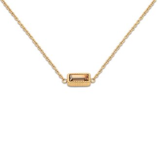 Melano Jewelry Friends Baree Ketting - Crystal golden shadow
