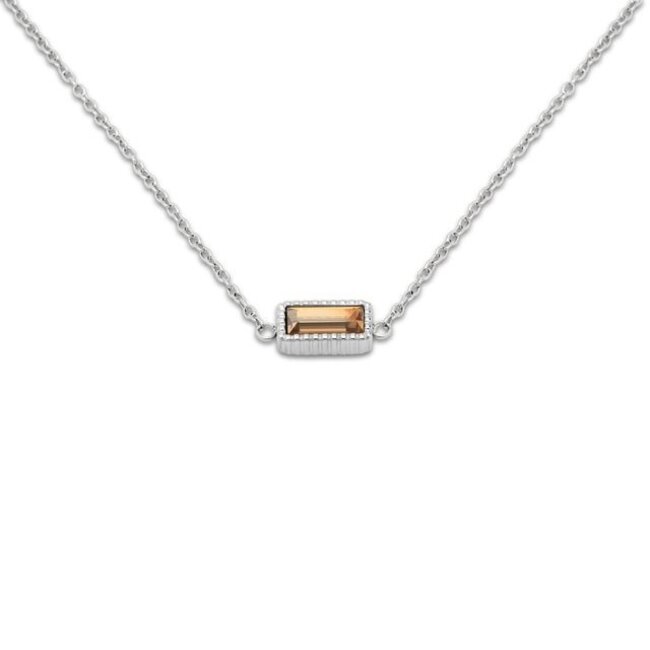 Friends Baree Ketting - Crystal golden shadow