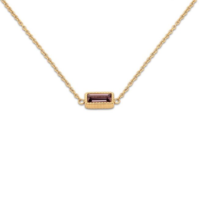 Friends Baree Ketting - Light amethyst