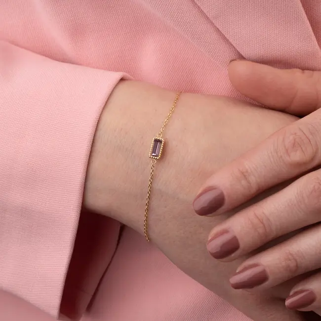 Friends Bari Armband - Light amethyst