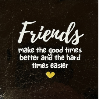 Yett Agenturen Tegeltje - Friends make the good times better…
