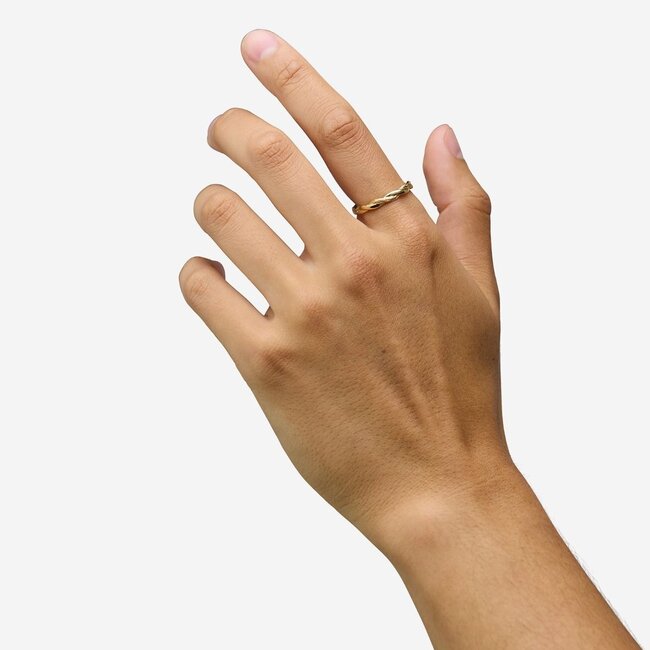 Stacking Ring Katja Twist Verguld