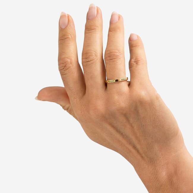 Stacking Ring Barbara Mix Verguld