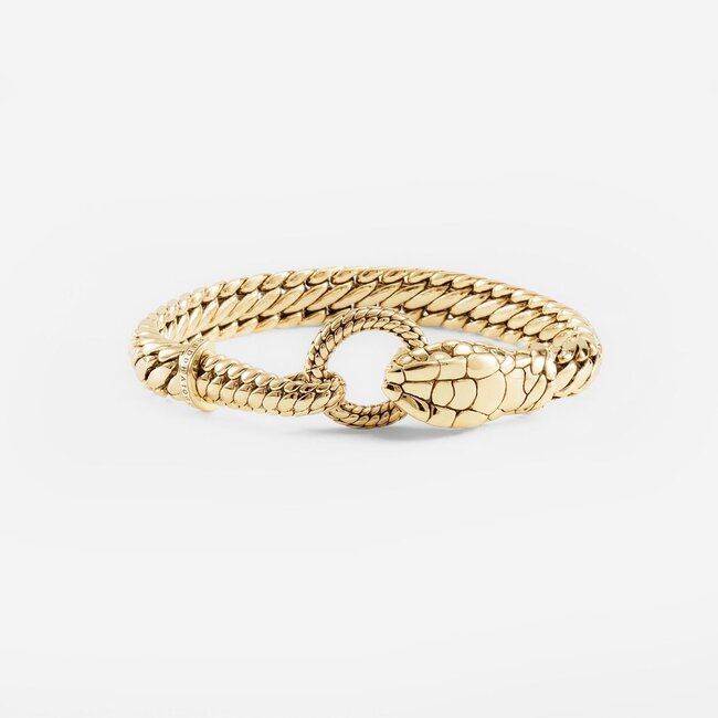 Armband Ben XS Snake Verguld