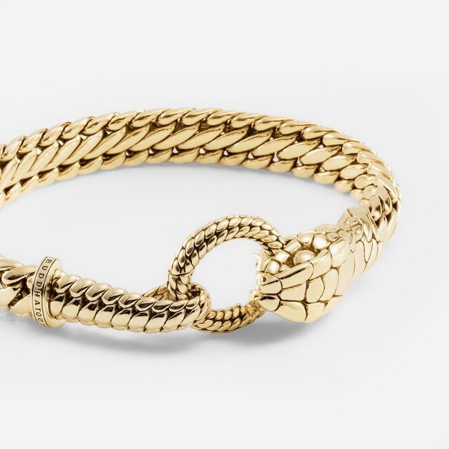 Armband Ben XS Snake Verguld