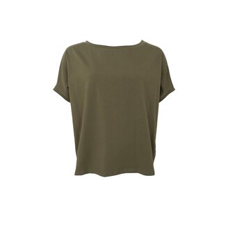 Black Colour MAY loose blouse - Army